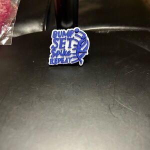 3/$8 Bump Set Spike Repeat Croc Charm